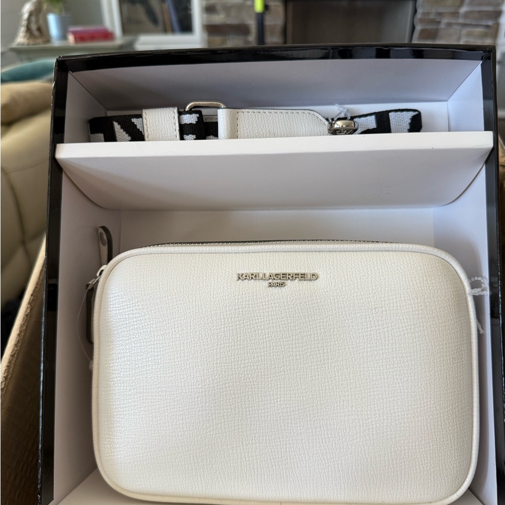 NWT RARE Karl Lagerfeld crossbody/camera bag